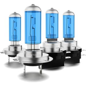 Headlight Bulbs Fit for 2011-2016 Kia Sportage,H7 H11B High Low Beam Light Bulbs,Halogen Headlights,300% Brightness,Plug and Play,6000K White,4 Pcs