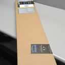 Lotus & Windoware Cordless, 2 Inch Faux Wood Blind, 34" Wide x 60" Long, Window Blinds, Blinds & Shades, Blinds for Indoor Windows, Embossed, Bright White