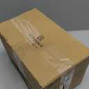 OPOIRA Wood Grain Solar Post Cap Lights, Dual-Core LED Fence Lights with Craftsman Design, 4 Pack Waterproof Outdoor Caps for 4x4 Wooden/Vinyl Post (Brown)