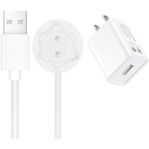 2 x Rose Charger Magnetic USB Cable Dock Station with USB Wall Charging Adapter for Replacement Cord- 12mm