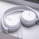Sony ZX Series Wired On-Ear Headphones, White MDR-ZX110