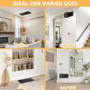 Magnetic Vent Covers (3-Pack) for Complete Sealing, 5.5" X 12" for Home Floor, Wall, and Ceiling Vents Upgraded Thickness for RV, HVAC, and AC Vents, Energy Savings, Floor Vent Not Included