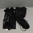 Aegend Snorkeling Gear for Adults Youth Kids, Dry Snorkel Set Panoramic View Enhanced Anti-Leak and Anti-Fog Technology, Adjustable Strap for Snorkeling Scuba Diving Swimming with Mesh Bag (2 PACK-Black)