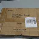 Butyl Sound Deadening 50mil 50sqft Sound Deadening Mat, 46 Count