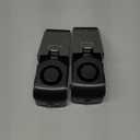 EMDMAK Door Stop Alarm with 120DB Siren Door Stop for Home & Travel (Black) (Pack of 2)