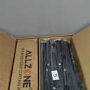 ALLZONE Tension Curtain Rods for Windows, Adjustable 31 to 83 Inch Wide, Freestanding Curtain Rods No Drilling, Apartment Renter Friendly, Heavy Duty, for Room Divider, Doorway, 63 to 130 Inches Tall