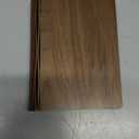 5.7 Inch Wooden Book Lamp - Portable Folding LED Book Light for Reading, Home & Library Decor, Unique Gift for Book Lovers, Magnetic Night Light (Walnut) (Middle)