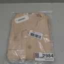 COOFANDY Men's Linen Cotton Casual Shirt Lightweight Jackets Regular Fit Shacket with Pockets Dark Khaki (Beige, M)