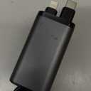 LISEN Retractable Car Charger USB C [Upgraded Dual Type C] 75W Fast 4 in 1 Car Charger for iPhone 17, Gifts for Him Her Men Women, Car Accessories for Galaxy S25 S26 Phone 17 Pro Max 16 15 (Grey)