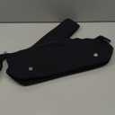 Hair Tools Travel Bag with Heat Resistant Mat, Portable 2 in 1 Hair Storage Bag for Curling Iron, Flat Irons, Straighteners and Haircare Accessories, Black