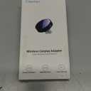 Wireless Carplay Adapter, 60% Smaller, 3X Auto-Connect, No Latency, Plug&Play, Bluetooth&WiFi, for Apple Carplay Wireless Adapter, Mini Dongle for iPhone 5~17 & 927+ Cars, USB A/C, Deep Black