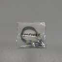 Mens Rope Bracelet - Stainless Steel Black Shackle, Extremely Durable and Scratch Resistant Waterproof Paracord, Handmade, Nautical Wristband for Men