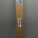 LazBlinds No Tools No Drill Cordless Lift Cut to Size Pleated Paper Blinds for Windows, Light Filtering Clip On Self Adhesive Temporary Window Blinds for Home(36" W x 72" H x 6 Pack, White)