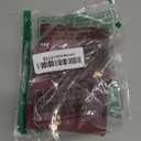 Jack&Chris Genuine Leather Passport Holder For Travel, RFID Blocking Handmade Passport Holder with Card Case Organized & Safe, Quality Travel Essentials for Women and Men for Gifting, Red