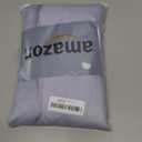 Gibelle Extra Long Shower Curtain 72 x 84, Tall Abstract Marble Fabric Shower Curtain, Blue Purple Jade Texture Gold Stripes Ombre Ink Art Decor Bathroom Curtains Set