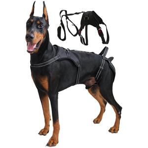 Harbyel Multi-Functional Dog Lift Harness – Full Body Support Vest for Front, Rear, or Whole-Body Lifting – Mobility Aid for Senior, Injured, or Post-Surgery Dogs, Breathable & Washable Large