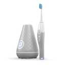 Tao Clean UV Sanitizing Sonic Toothbrush and Cleaning Station, Electric Toothbrush, Dual Speed Setting, London Fog
