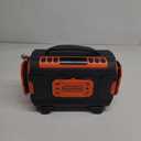 Tire Inflator Portable Air Compressor, 12V DC 110V AC Car Tire Pump, Air Mattress Pump with Inflation & Deflation Mode, Dual Powerful Motors Air Pump for Car, Bicycle, Air Mattress