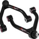 2-4" Lift Front Upper Control Arms for 1988-1998 K1500, 1992-1999 Yukon/ K1500 Suburban, 1988-1991 V1500 Suburban, 1995-1999 Tahoe, Front Tubular Suspension Control Arm for Chevy/GMC