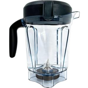Blender Pitcher 64 oz Low-Profile Clear, Replacement Container for 5300, 6500,750,7500, 5200, 6000, 6300,VM0102, VM0103, VM0197, G/Propel/Professional Series etc.