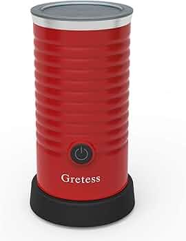 Nespresso Aeroccino 3 Milk Frother, Red, Steel