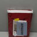 MIULEE 2 Panels Burgundy Red Semi Sheer Window Curtains Elegant Christmas Decor Grommet Top Voile Drapes Window Treatment Linen Textured Panels for Bedroom Living Room (54X84 inch Length)