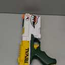 NERF Rival Kronos XVIII-500 Blaster, Breech-Load, 5 Nerf Rival Rounds, Spring Action, 90 FPS Velocity, White Color Design, Ages 14+