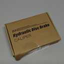 CNC MTB Hydraulic Disc Brake Set Mountain Bike Hydraulic Disc Brakes Right Front 800mm Left Rear 1450mm Hydraulic Brake Red