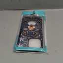 Generic Case Compatible with iPhone 15 Pro Max,Scratch Resistant Hybrid 2-Layer Hard Shell Bright Phone Case,Christmas Snowflake Reindeer Lovely