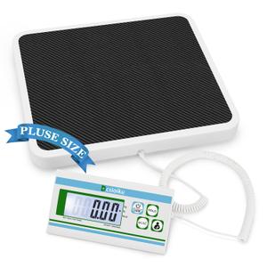 Rechargeable Medical Physician Scale, 660 lb Capacity, Digital Scale for Body Weight with LCD Display, High Accuracy, Switchable kg/lb/oz, Heavy Duty - Doctor Office, Home Use, Ideal Weighting Gift