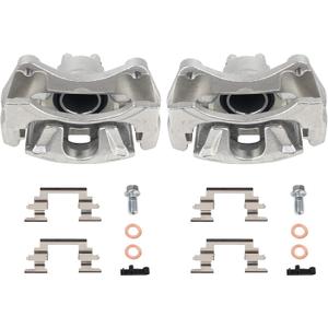 PAROD 18B5032 18B5033 Brake Caliper Fit for 2011-2014 Chrysler 200, 2007-2010 Cirrus, Chrysler Sebring, 2008-2014 Dodge Avenger, 2007-2012 Caliber, 2007-2017 Jeep Compass, Patriot Front Left and Right