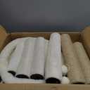 TWDEPART 42.5'' Cat Tree for Indor Cats, Multifunctional Cat Tower with Cozy Condo, Perches, Scratching Posts and Hammock, Beige