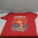 Family Crew Thanksgiving 2025 Turkey Matching Men Women T-Shirt, red, Size 2XL