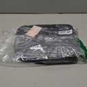 NISHEL Travel Toiletry Bag for women, Portable Hanging Organizer for Travel-Sized Shampoo, Conditioner, Brushes Set, makeup Accessories, Medium Size, Black