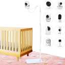 Baby Monitor Floor Stand Holder | Compatible with Infant Optics, Hello Baby, Nanit Floor Stand, Motorola, Vava, Owlet | Baby Monitor Secure & Universal Mount