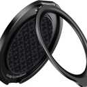 BENKS ArmorPop Magnetic Phone Grip & Stand for MagSafe, 360 Rotation Adjustable Phone Ring Holder for iPhone 17/16/15/14/13/12 Series, Durable Kevlar Design