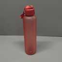 KIVY Slim Water Bottle 32oz [Lightweight & Shatterproof] - Reusable Tritan Water Bottle - Leak Proof Bottle for Women & Men - Coral Red Water Bottle BPA Free