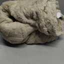 Aganear Fleece Throw Blanket - Cozy Soft Lightweight Fuzzy Throw Blanket for Women Portable Throw Blankets for Couch, Warm Present for Birthday, Christmas, Halloween, Housewarming(50"x60", Khaki)