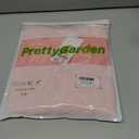 PRETTYGARDEN Womens 2025 Summer Casual Short Sleeve Dresses A Line Bow Tie Front Babydoll Loose Cute Mini Dress with Pockets (Pink)