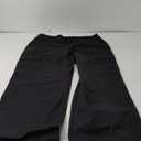 Soulsfeng Women's Baggy Cargo Pants Relaxed Fit Casual Cotton Hiking Pants with 6 Pockets (14, Black)