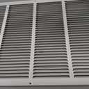 Howeall 24"W x 16"H [Duct Opening Size] Steel Return Air Grille, Air Return Vent Cover for Ceiling and Sidewall - HVAC Air Vent Covers - [Outer Dimensions: 25.75"W x 17.75"H]