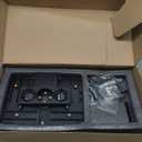 MELIPRON Truck Laptop Mount Fit for 15-25 Ford F150, 17-25 F250, F350, F550, No-Drilling Vehicle Computer Stand for Passenger Seat, Adjustable Height, 2 Built-in Cooling Fans