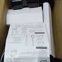 MR.SIGA Toilet Plunger and Bowl Brush Combo for Bathroom Cleaning, Black, 2 Sets