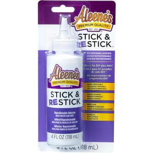 Aleene's Stick & Restick Craft Glue, White