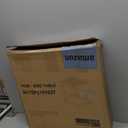 Christopher Knight Home Dessa Outdoor Side Table, Acacia Wood End Table, C Shape Small Coffee Table, Wooden Slat Panel Design, Lightweight Easy Move, Acacia Wood Frame Desk for Poolside Backyard, Teak