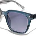 Photochromic Sunglasses for Men Women Frames & Lenses Auto Change Color Blue Light Blocking 100% UV Protection Day Night Transition GlassesBlue
