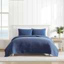 Nautica - Queen Quilt Set, Lightweight Bedding, 3-Piece Set, Twin