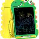 BKM LCD Writing Tablet for Kids, Educational Toddler Toys, Colorful Doodle Board Drawing Tablet with Screen Lock & Erase Button, Dinosaur Toys for Ages 3-8, Birthday Gifts for Boys Girls,8.5 inch