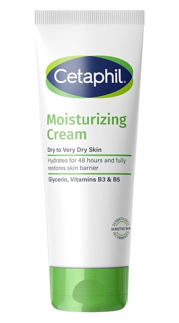 Cetaphil Face & Body Moisturizer, Hydrating Moisturizing Cream for Dry to Very Dry, Sensitive Skin, NEW 3 oz, Fragrance Free, Non-Comedogenic, Non-Greasy