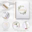 Your Perfect Day Wedding Planner Book and Organizer - Wedding Planner Book - Bridal Planning Binder with Countdown Calendar - Bride Gifts - (FLORAL)